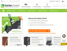 Tablet Screenshot of geckocovers.de