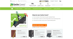 Desktop Screenshot of geckocovers.nl